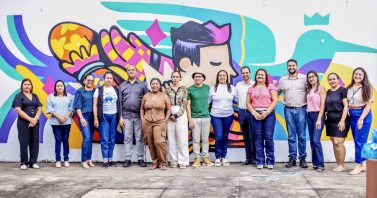 Arte Urbana: 10 escolas municipais de Timon são contempladas com murais grafitados